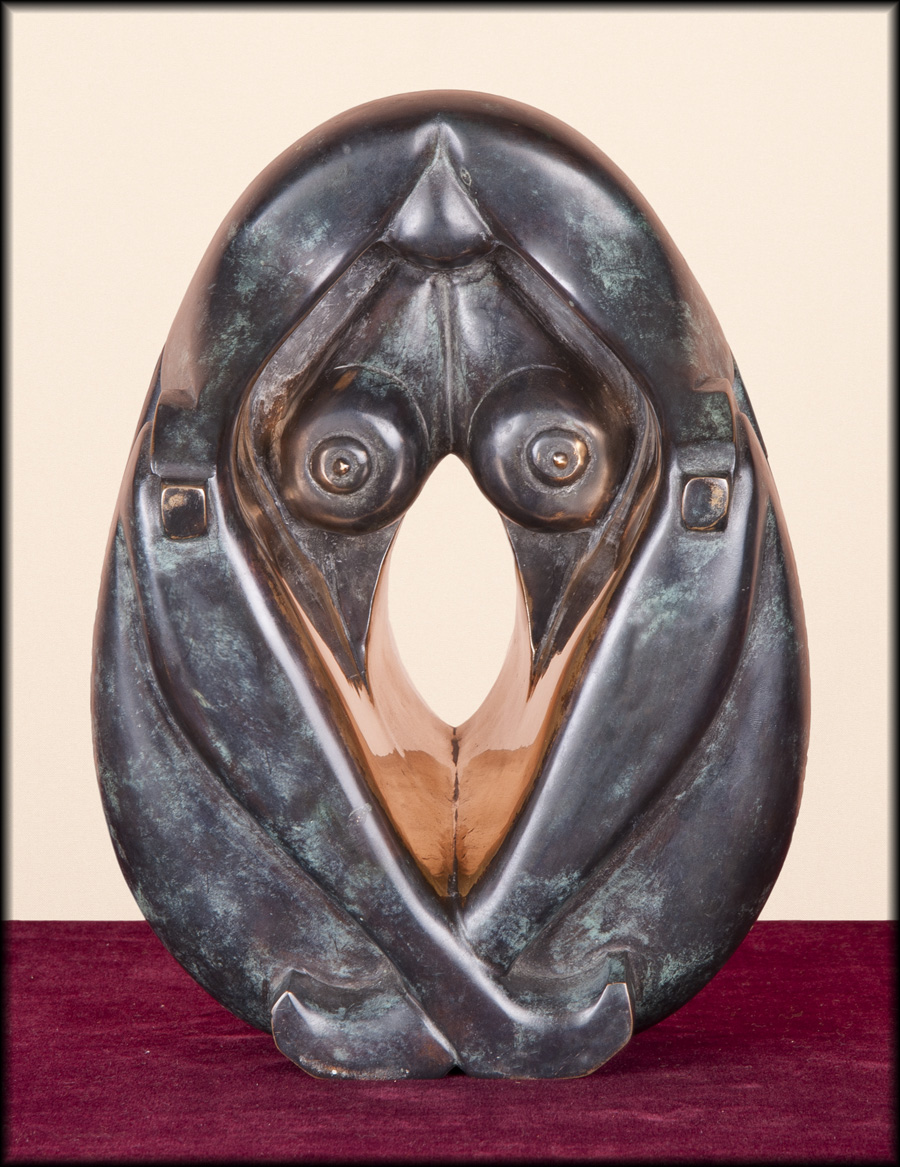 Mujer Ranita, escultura de Vicente de Espona