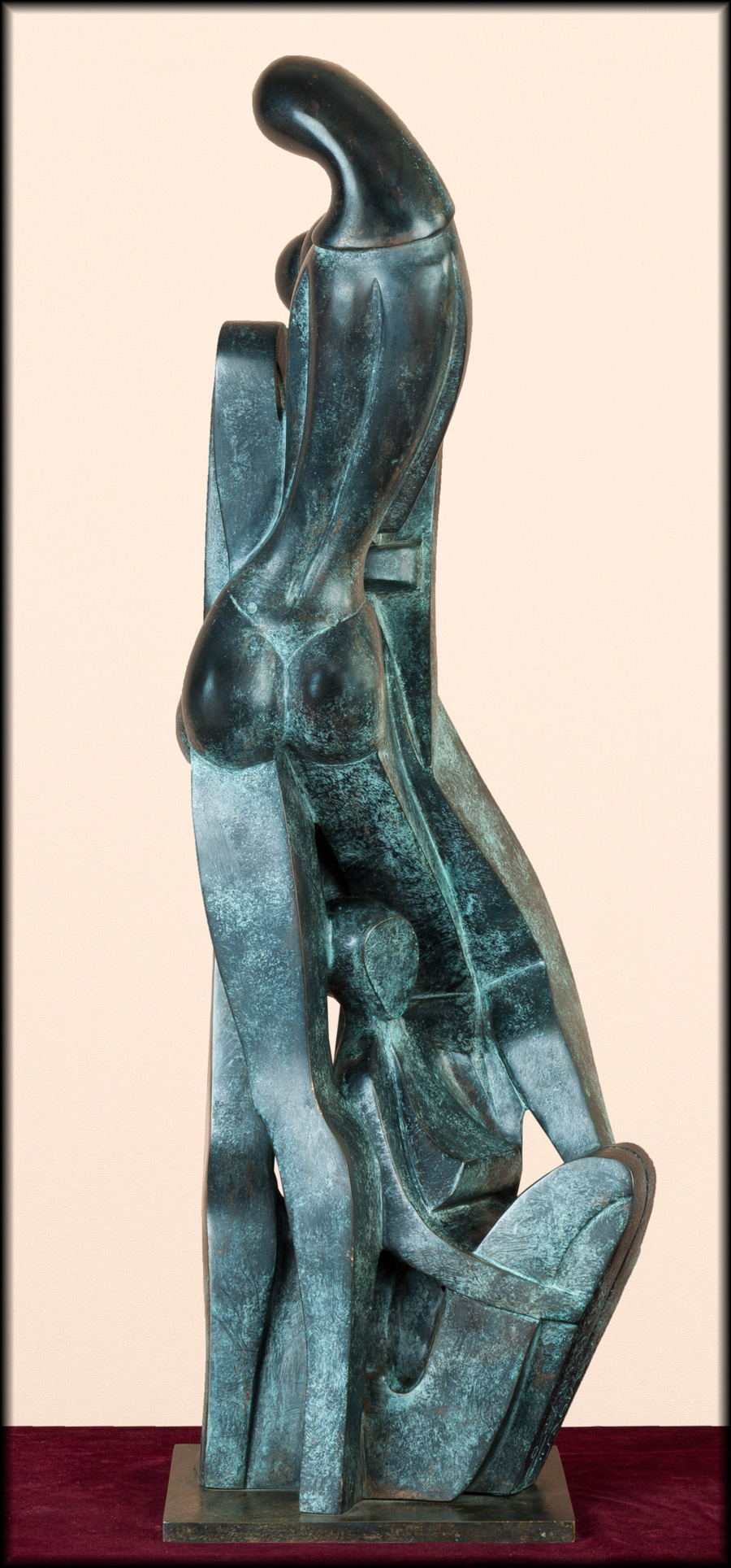 El Rapto de las Sabinas, escultura de Vicente de Espona