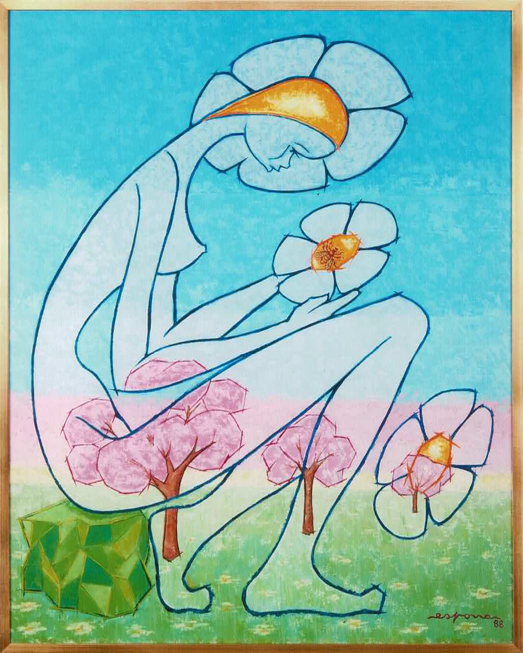 Primavera, pintura de Vicente de Espona