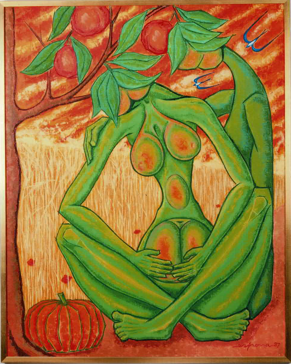 Verano, pintura de Vicente de Espona