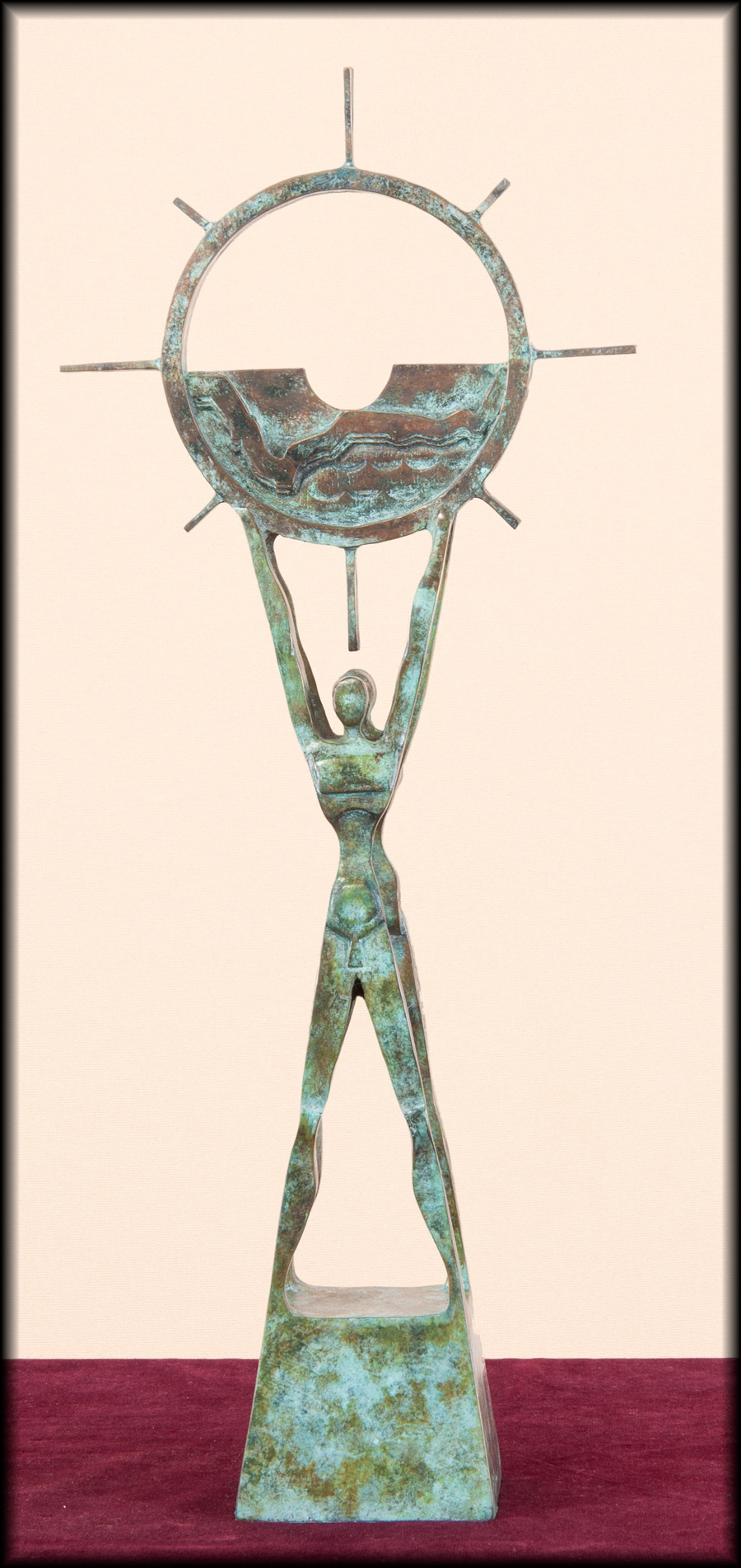 Titanes, escultura de Vicente de Espona