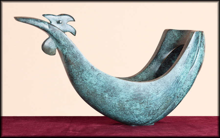 Gallina, escultura de Vicente de Espona