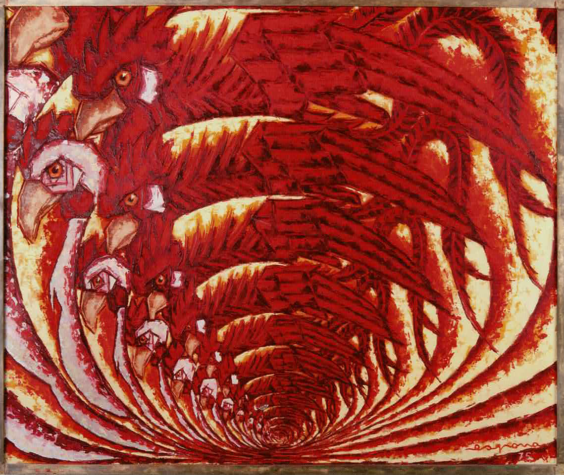 El túnel del tiempo, pintura de Vicente de Espona
