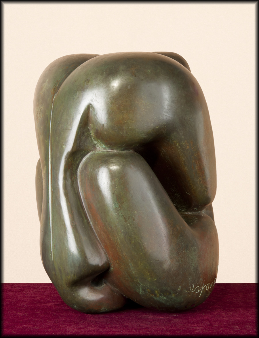 Infinito-Yin Yang, escultura de Vicente de Espona