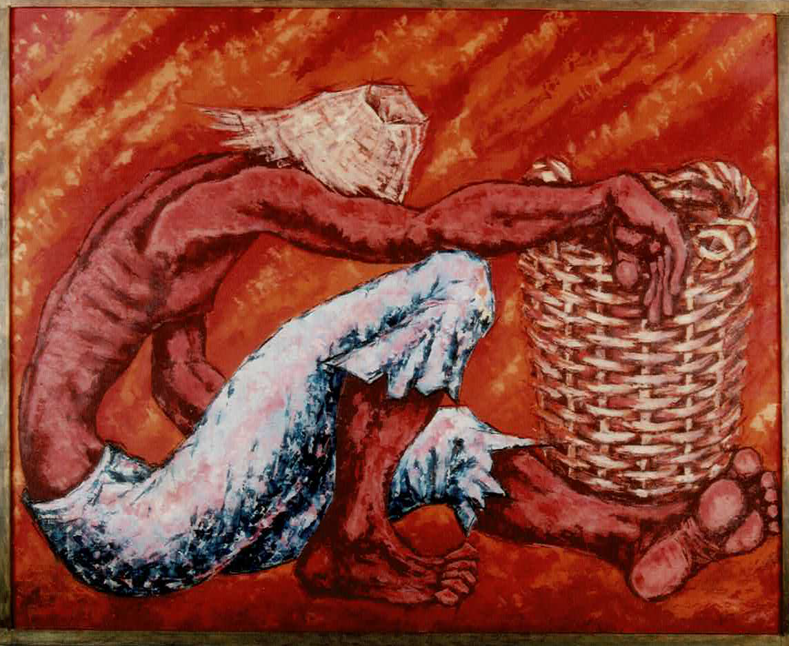 Caboclo nordestino, pintura de Vicente de Espona